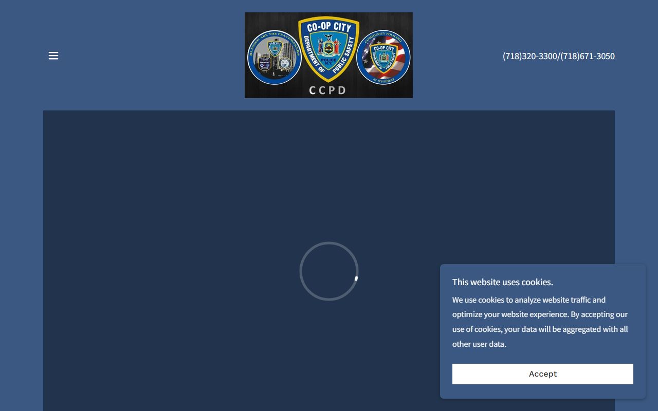 Corpus Christi Police Records Department website