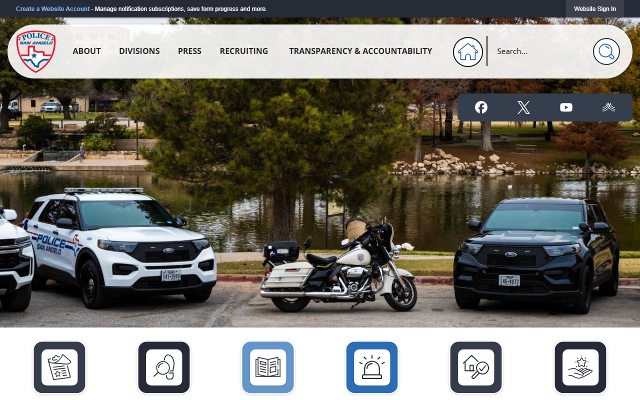 San Angelo police records San Angelo Police Department website