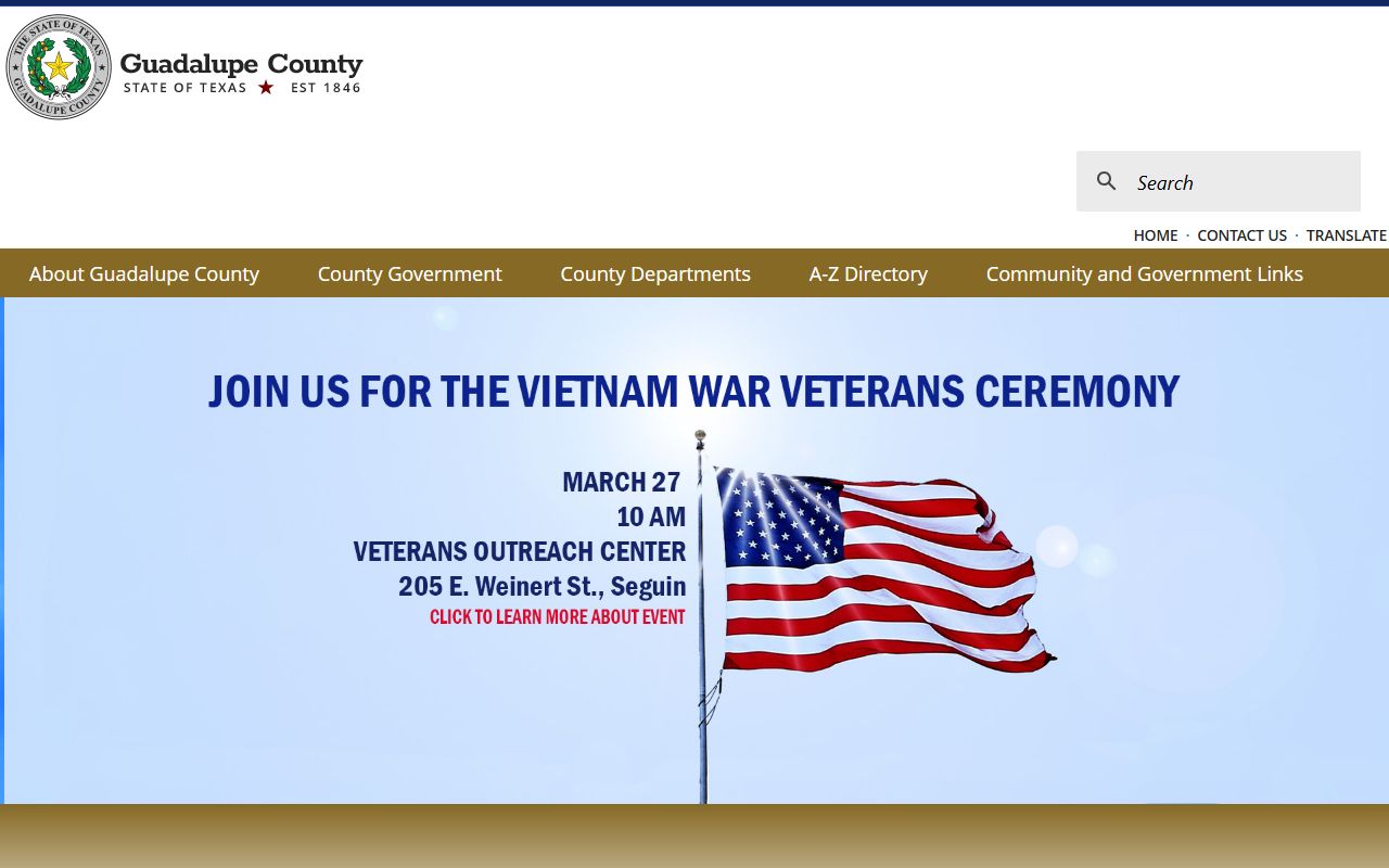 Guadalupe County website for police records searches