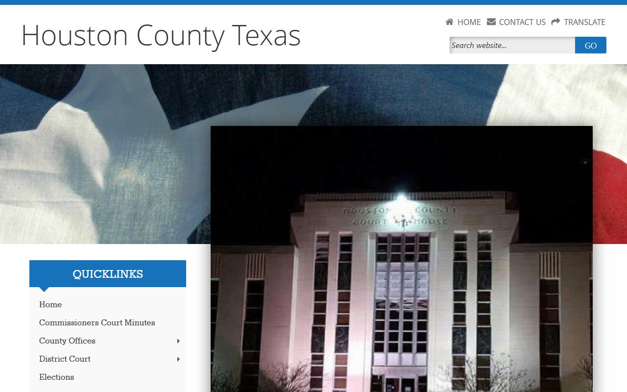 Houston County police records county website