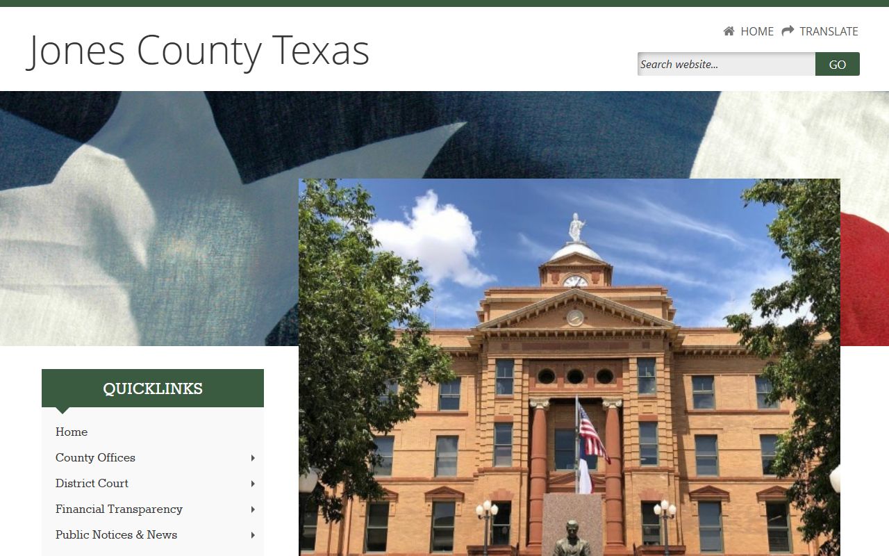 Jones County police records county website