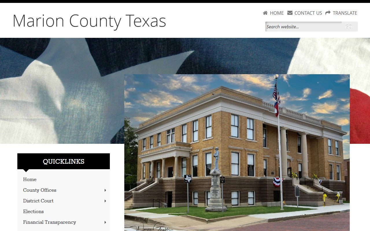 Marion County police records website