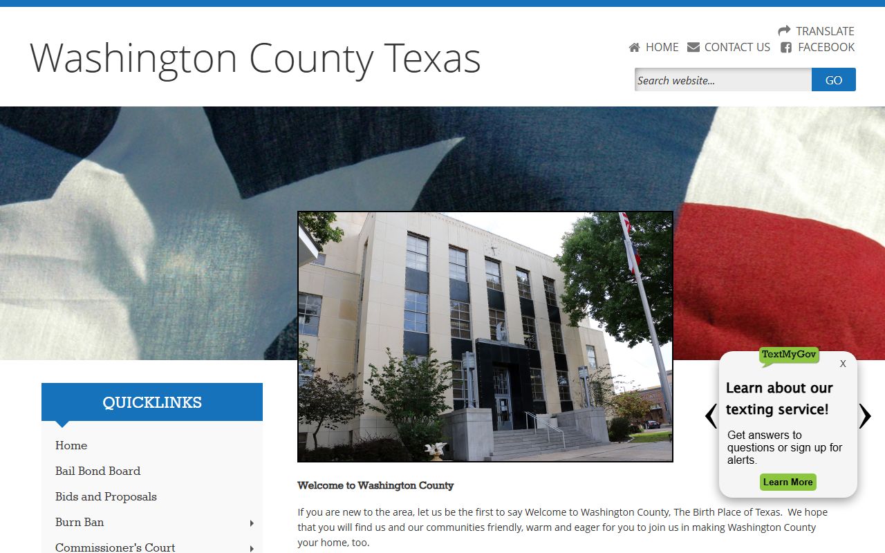 Washington County police records county website