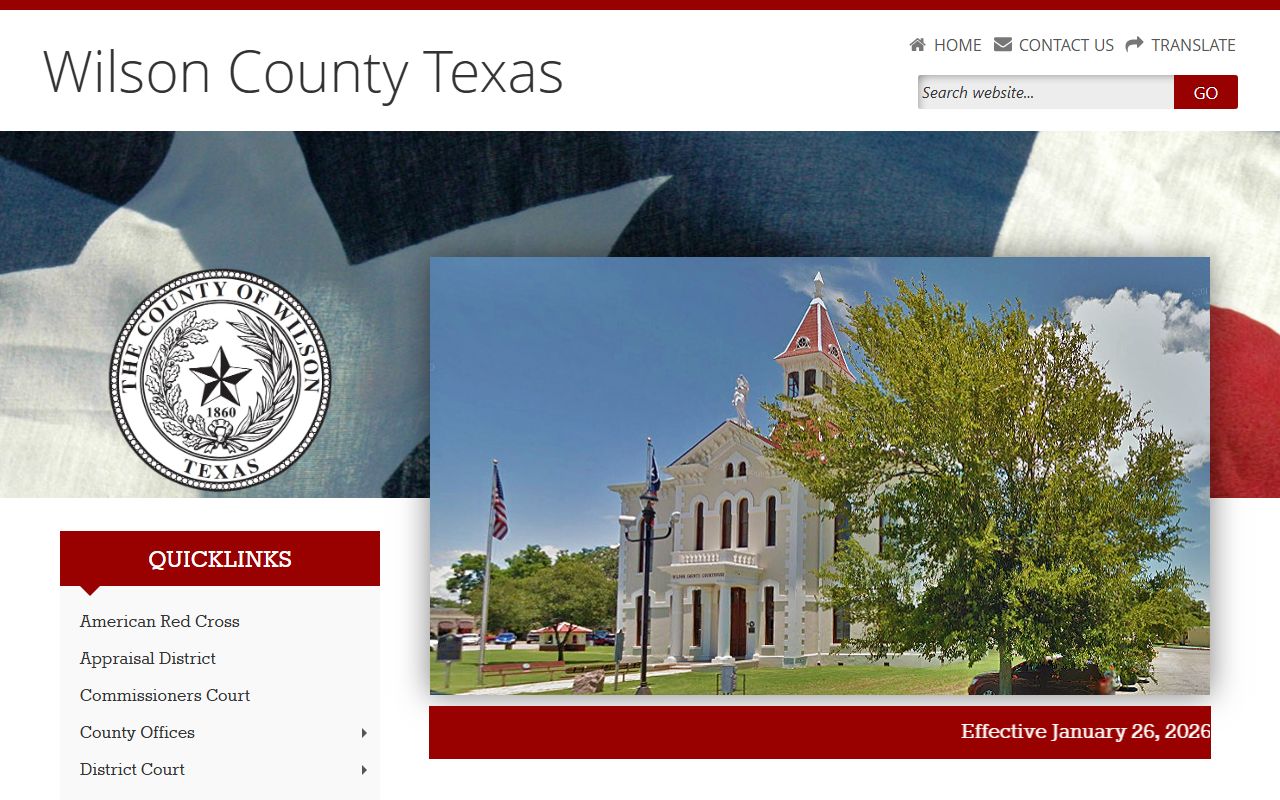 Wilson County police records government website