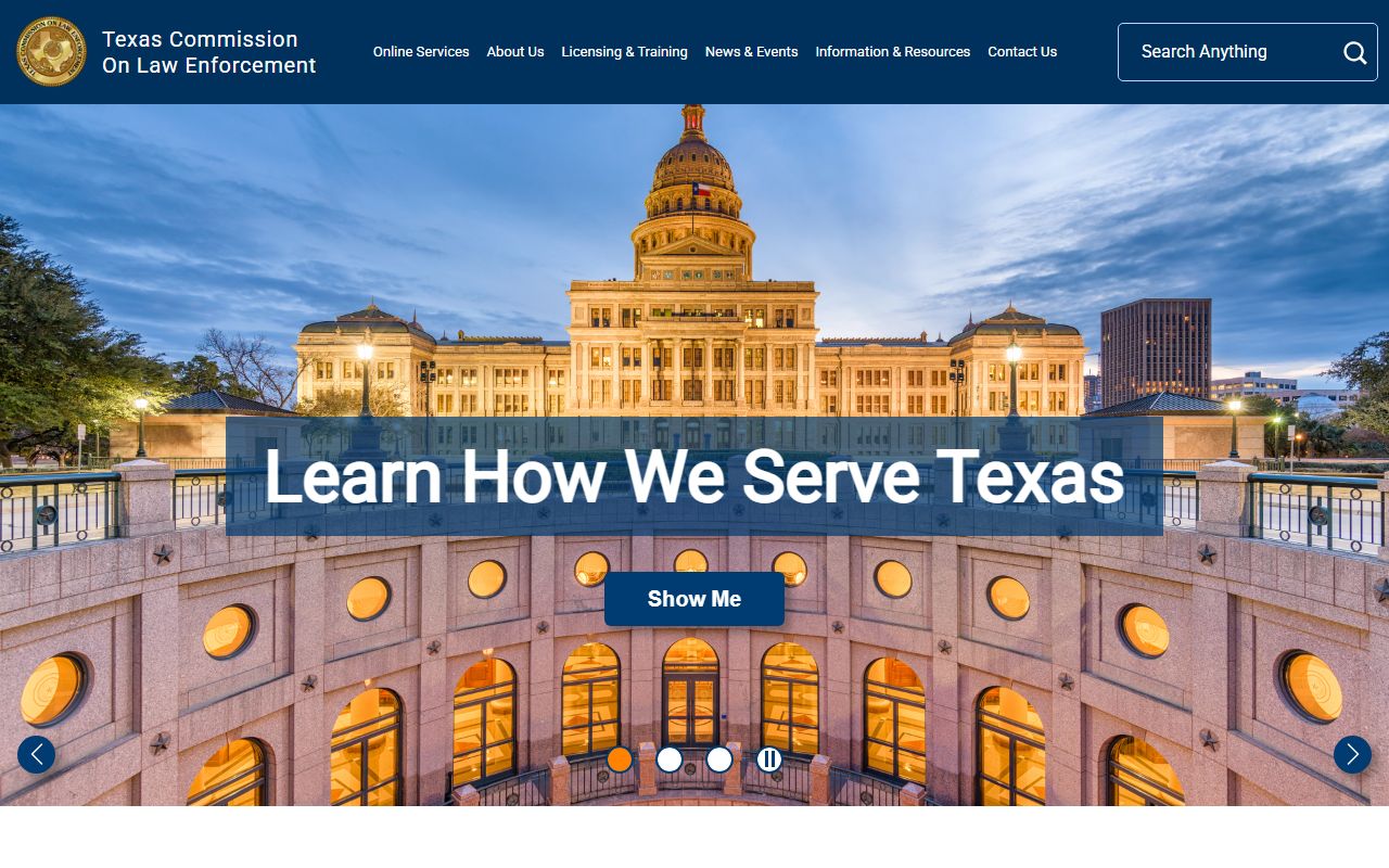 Texas Commission on Law Enforcement police records